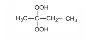 estructura química peroxicol 80